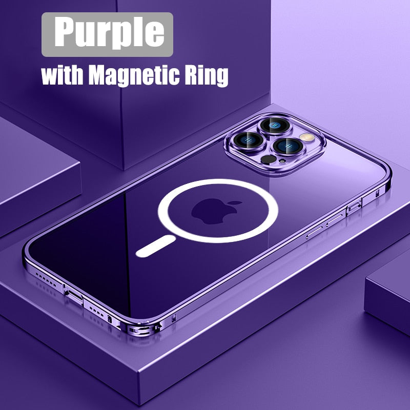 Metal Bumper Aluminum Magnetic Phone Case - Image 8