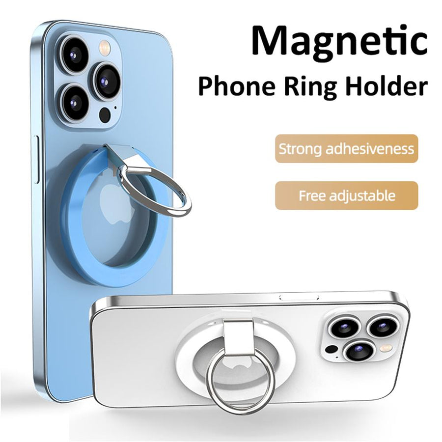 Adjustable Metal Magnetic Phone Holder Ring - Image 1