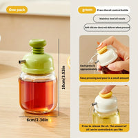 Press Easy Glass Oil Sauce Dispenser Bottle - Image 5