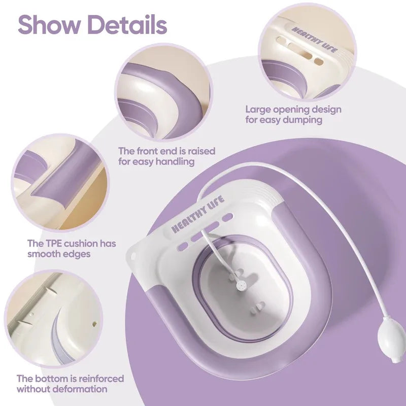Foldable Home-Care Sitz Bath Basin - Image 4
