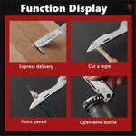 Stainless Steel Camping Master Folding Multifunctional Knife