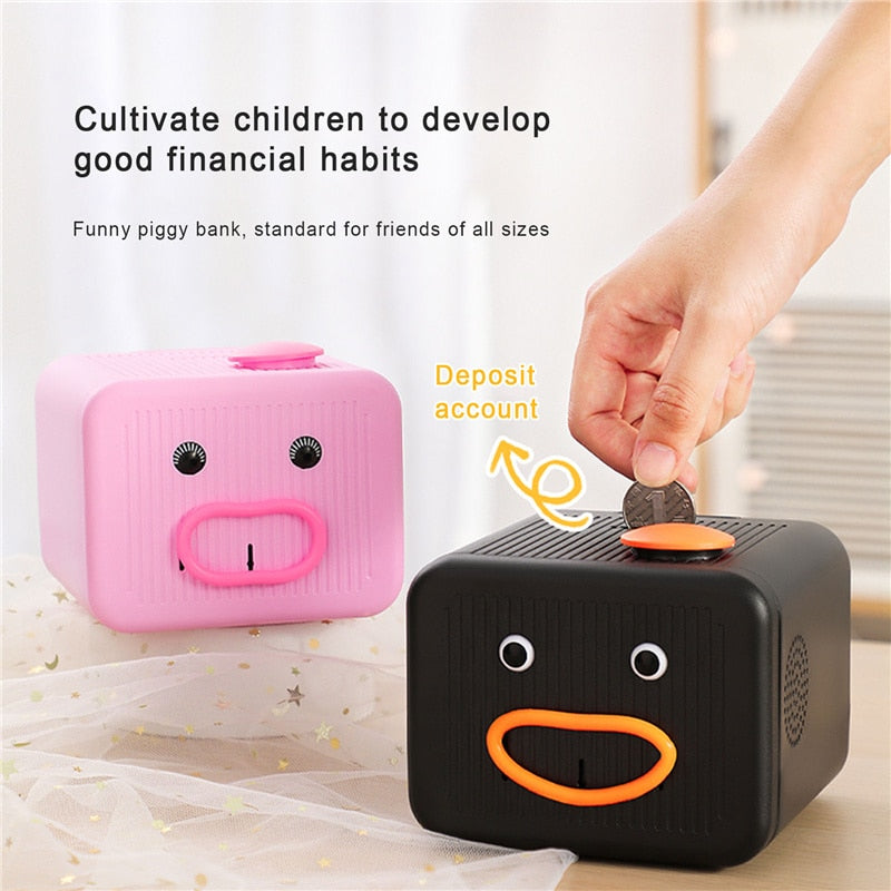 Funny Face Money Saving Piggy Bank - Image 2