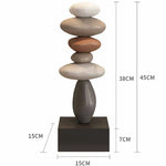 Zen Stone Stack Aesthetic Home Decor