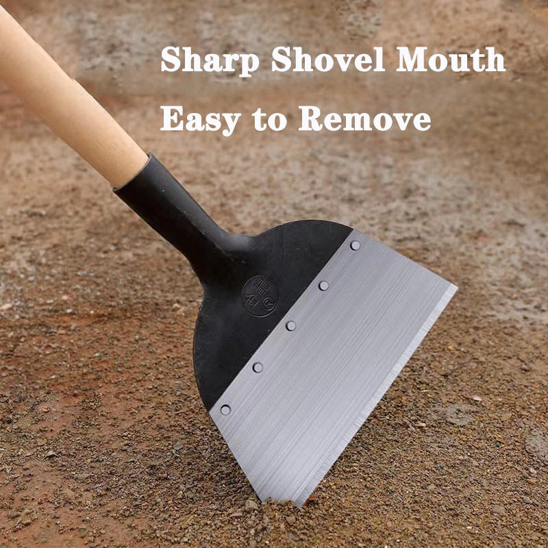 Multifunctional All-Steel Garden Cleaning Shovel - Image 2