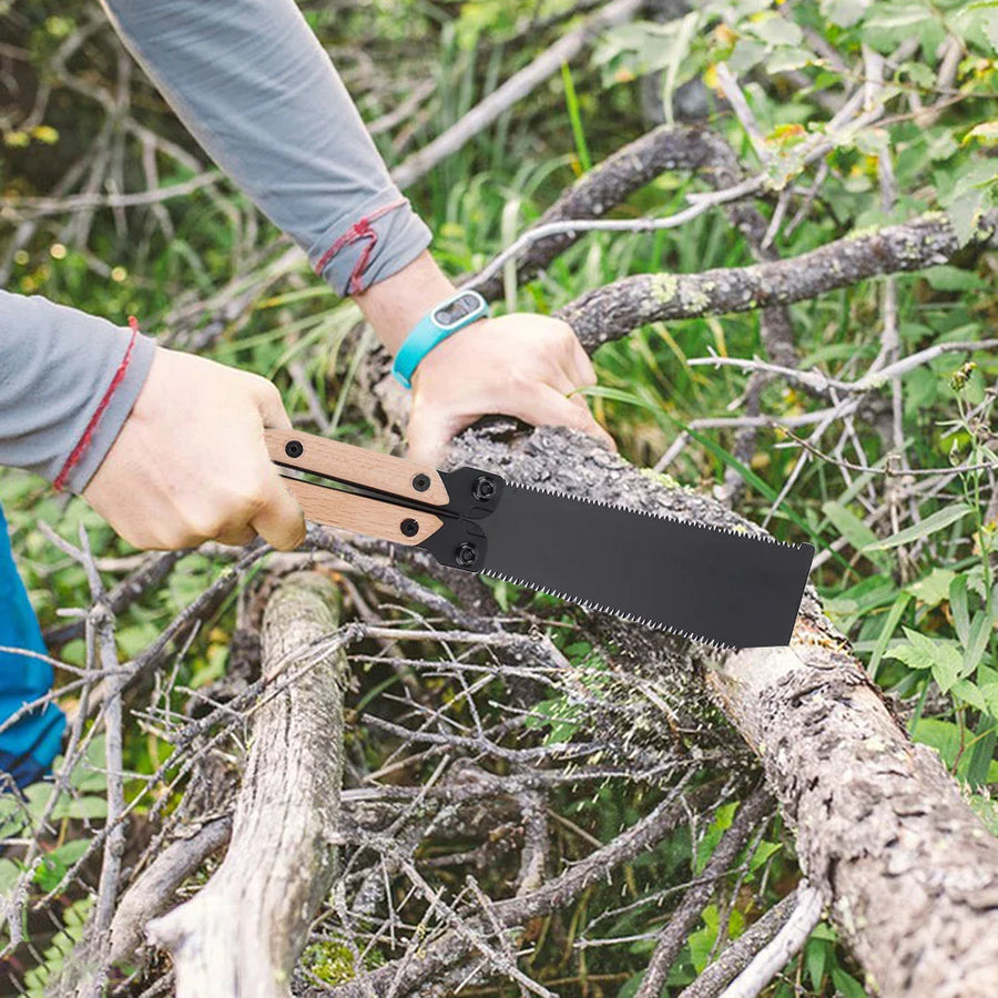 Sharp Double-Sided Mini Foldable Hand Saw - Image 0