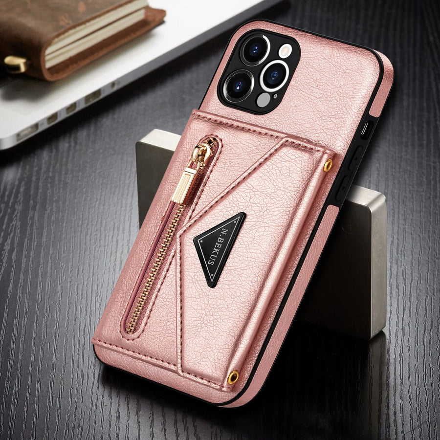 Smart Carry iPhone Card Holder Wallet Cover Case - Image 0