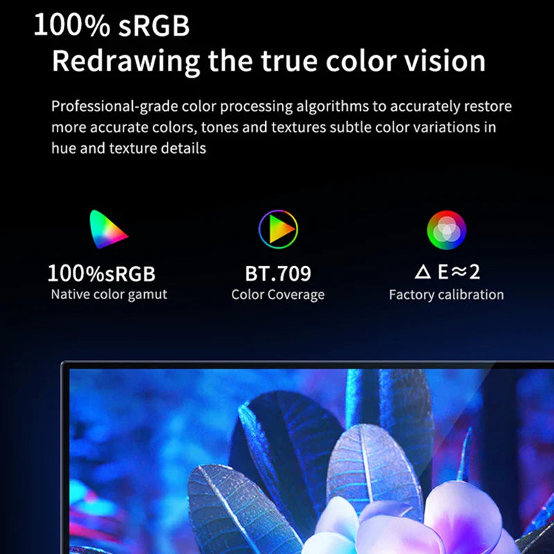 Dual Speaker IPS Display Touch Screen Portable Monitor - Image 2