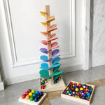 Wooden Rainbow Building Educational Toy