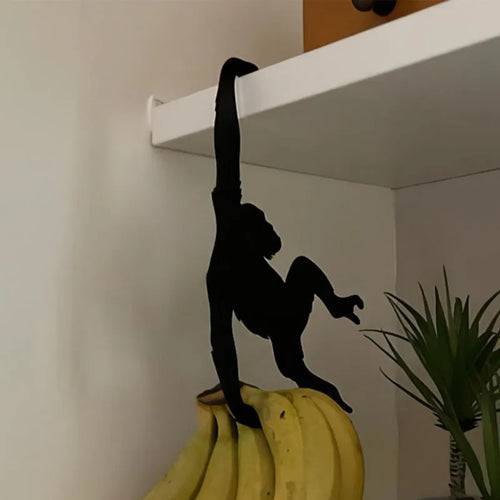 Charming Hanging Metal Monkey Tail Hook - Image 0