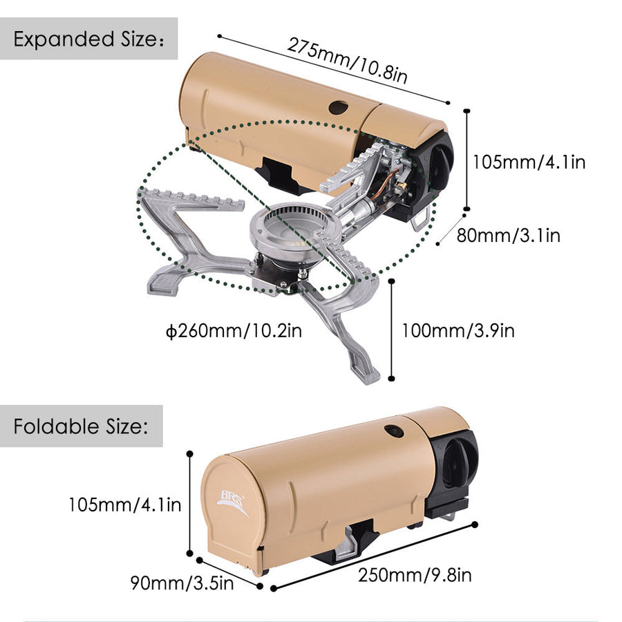 Outdoor Mini Portable Folding Gas Stove - Image 7