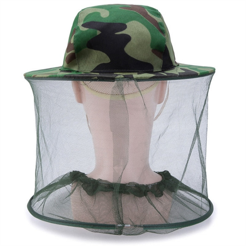 Bug Shield Sun Cover Camping Hat - Image 2