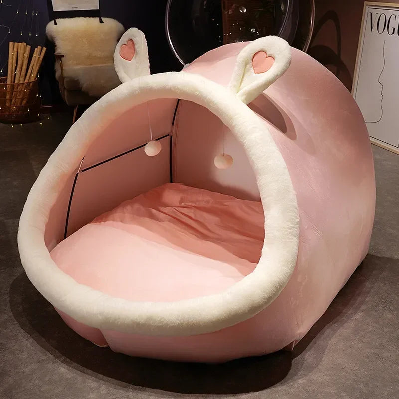 Rabbit Nest Comfy Plush Lazy House Tent - Image 5