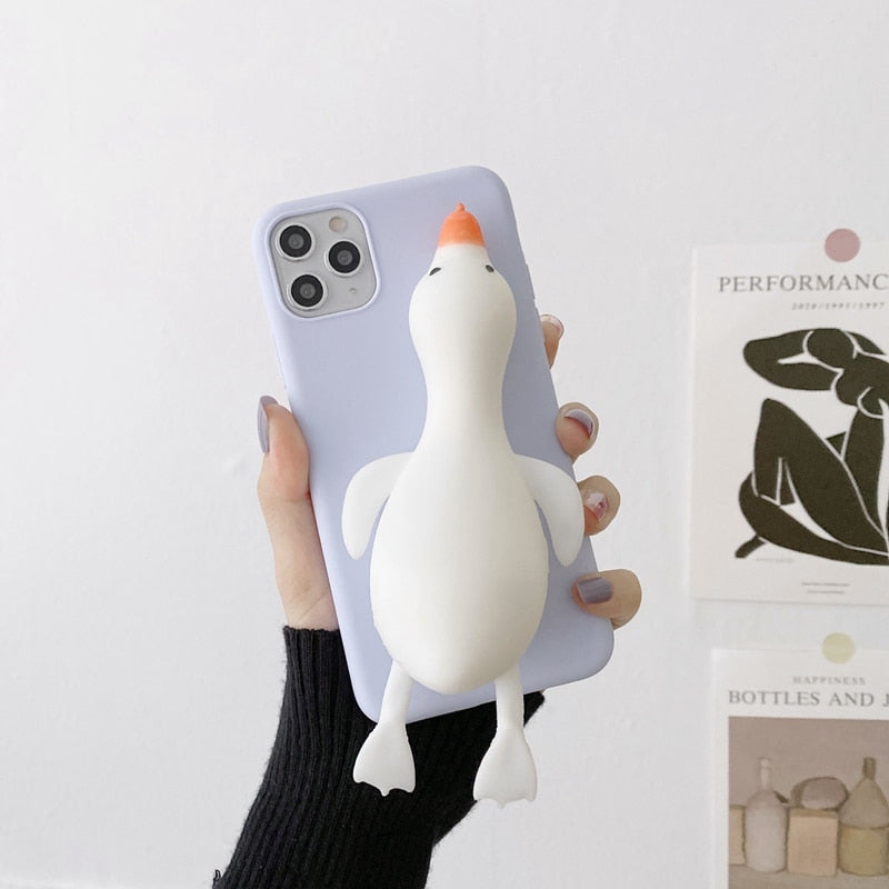 Goofy Goose Stress Reliever iPhone Case - Image 6