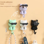 Cool Cat Sunglasses Wall Hooks