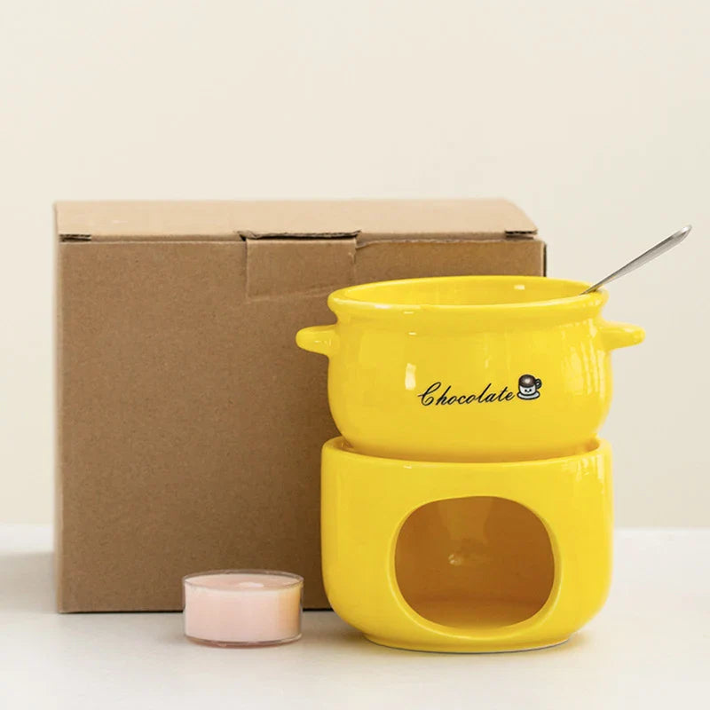 Warm Dip Chocolate Cheese Fondue Pot - Image 15