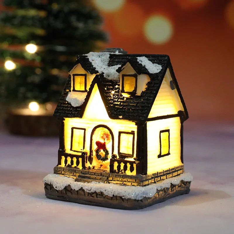 Winter Dreams LED Christmas House Figurines - Image 9