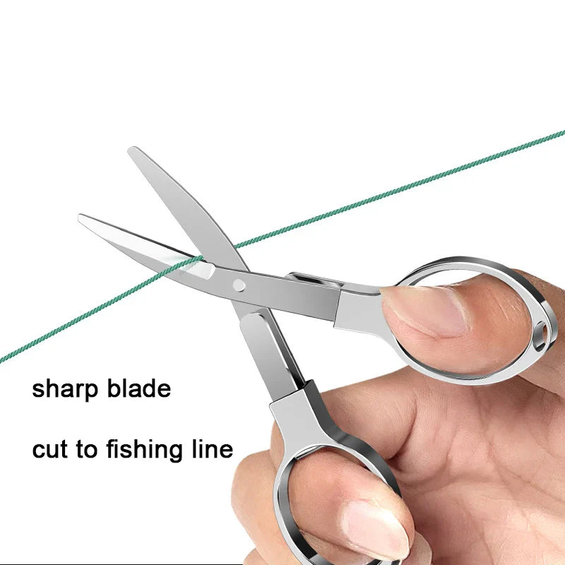 Mini Snip Stainless Scissors Keychain