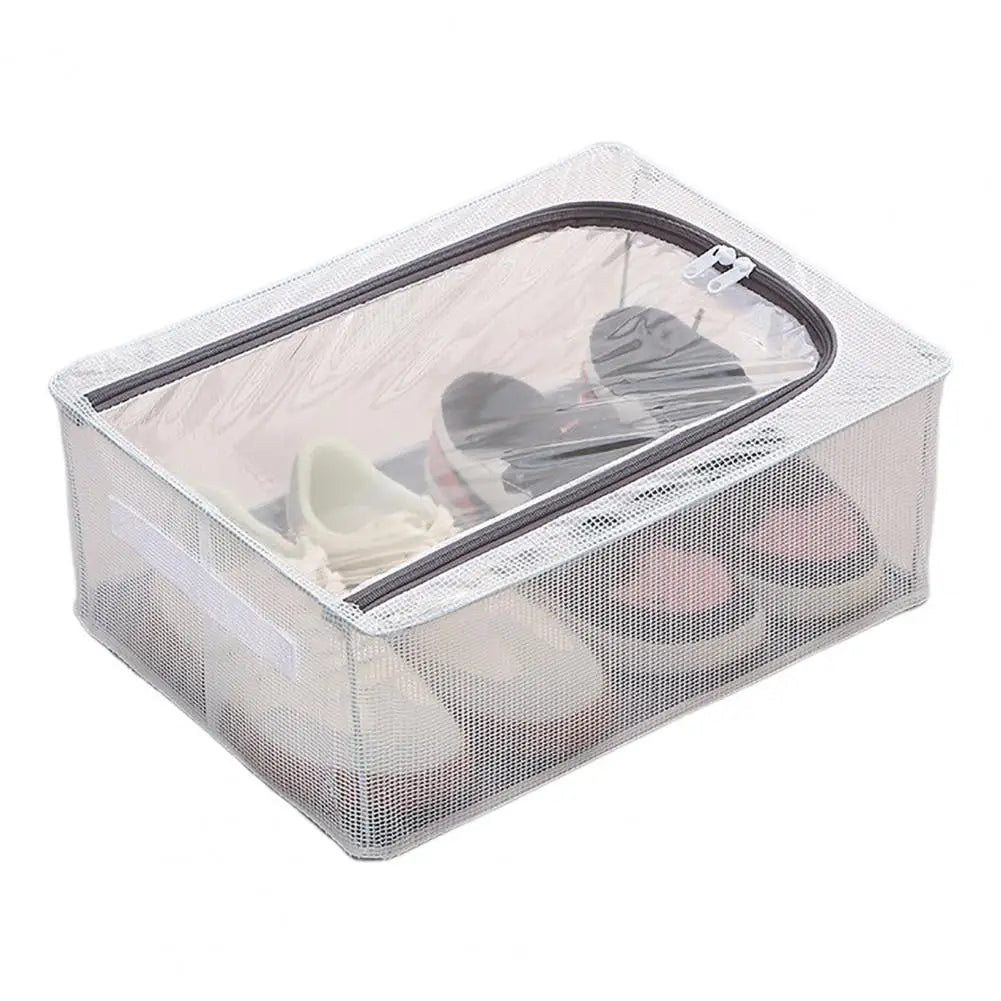 Foldable Stackable Shoe Storage Organizer - Image 8