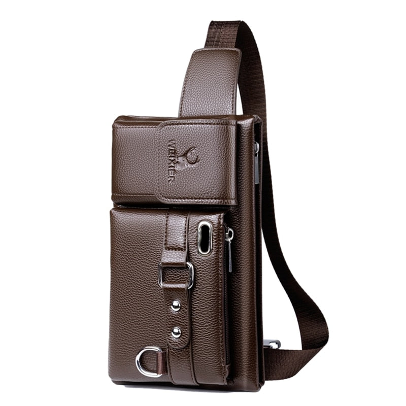 Casual Messenger Single-Shoulder Wallet Bag - Image 4