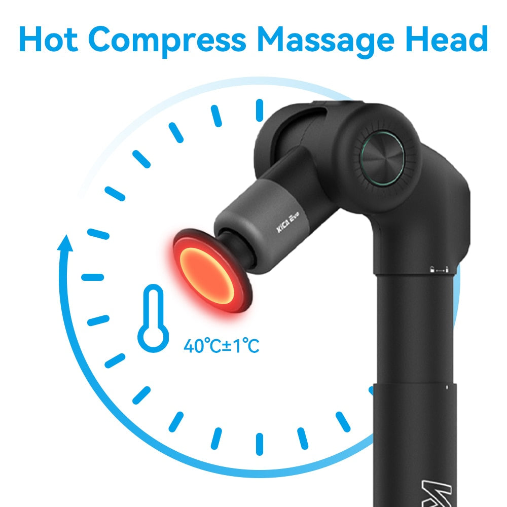 Pro Heating Foldable Massage Gun Set