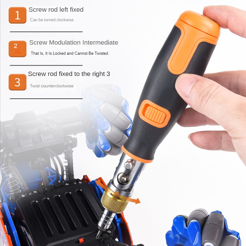 10in1 Multi-Angle Portable Ratchet Screwdriver - Image 5