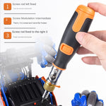 10in1 Multi-Angle Portable Ratchet Screwdriver