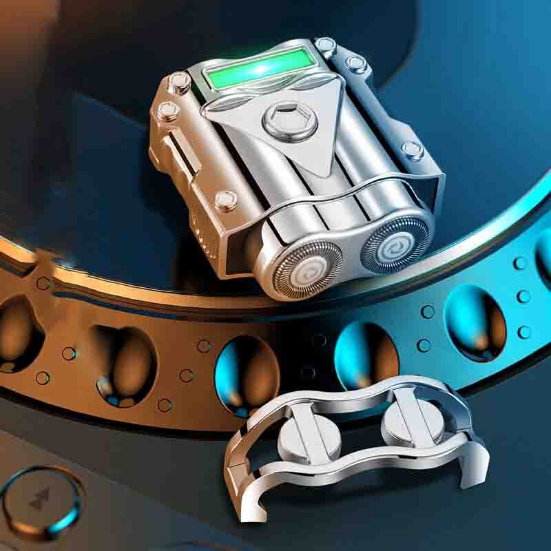 Creative USB Quick Charge Windproof Razor Lighter - Image 2
