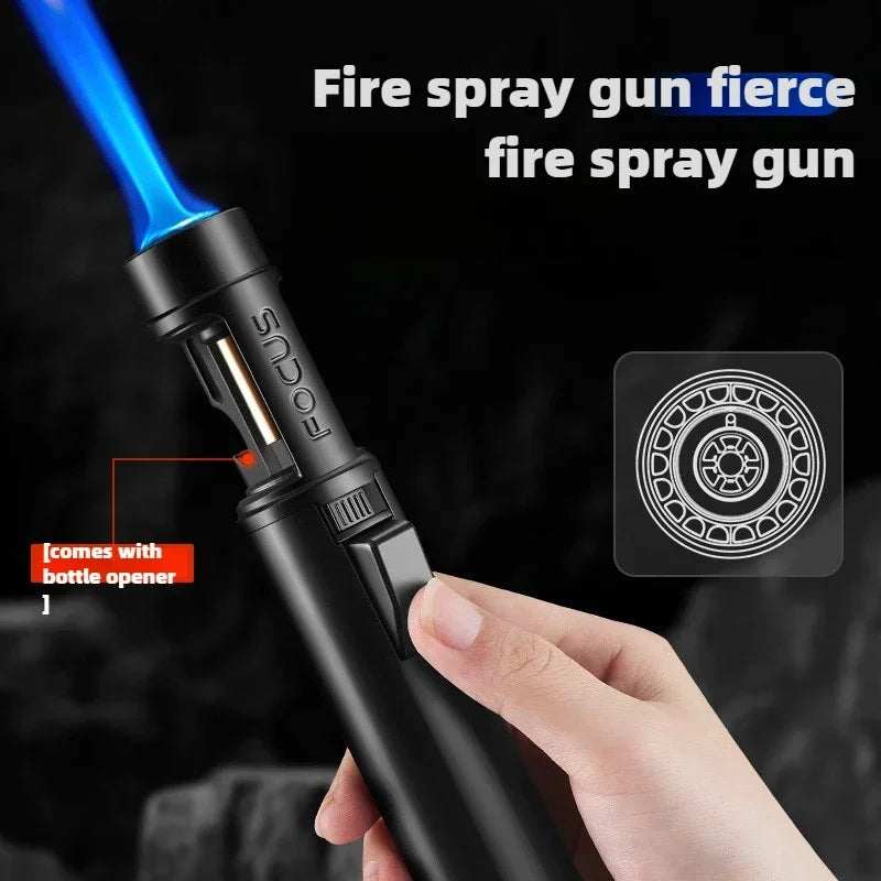 Multi-Use Bottle Opener Windproof Jet Torch Lighter - Image 2