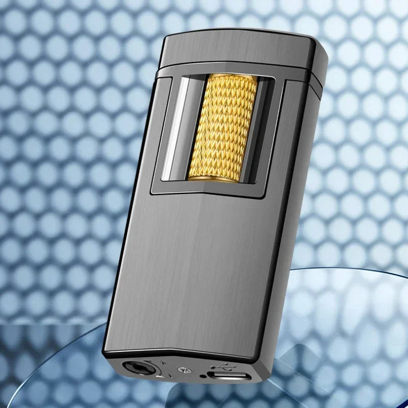 Storm Spark Rechargeable Windproof Metal Lighter - Image 3