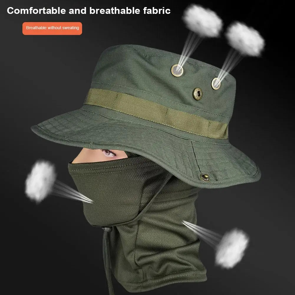 Breathable Hiking Camouflage Adjustable Boonie Hat