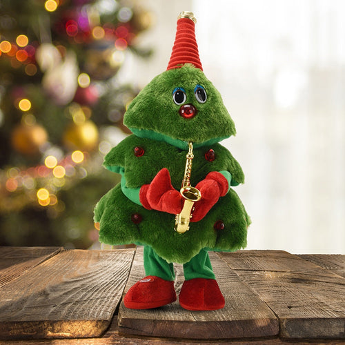 Mini Dancing Christmas Tree Doll Ornaments - Image 0
