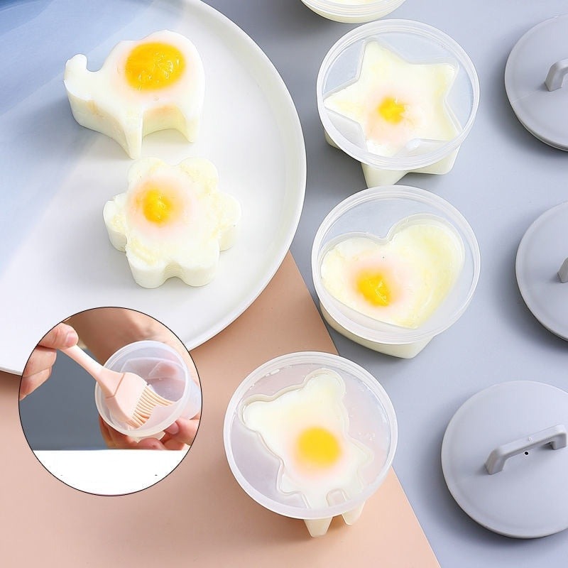 Cute Animal Pattern Egg Cooker Set - Image 0