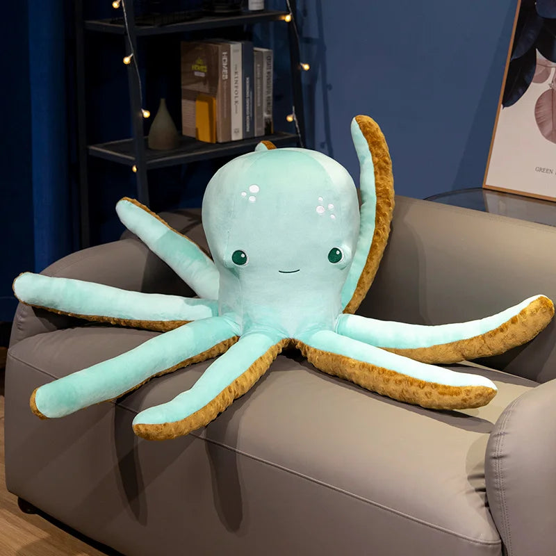 Long Tentacles Happy Octopus Plush Toy - Image 9