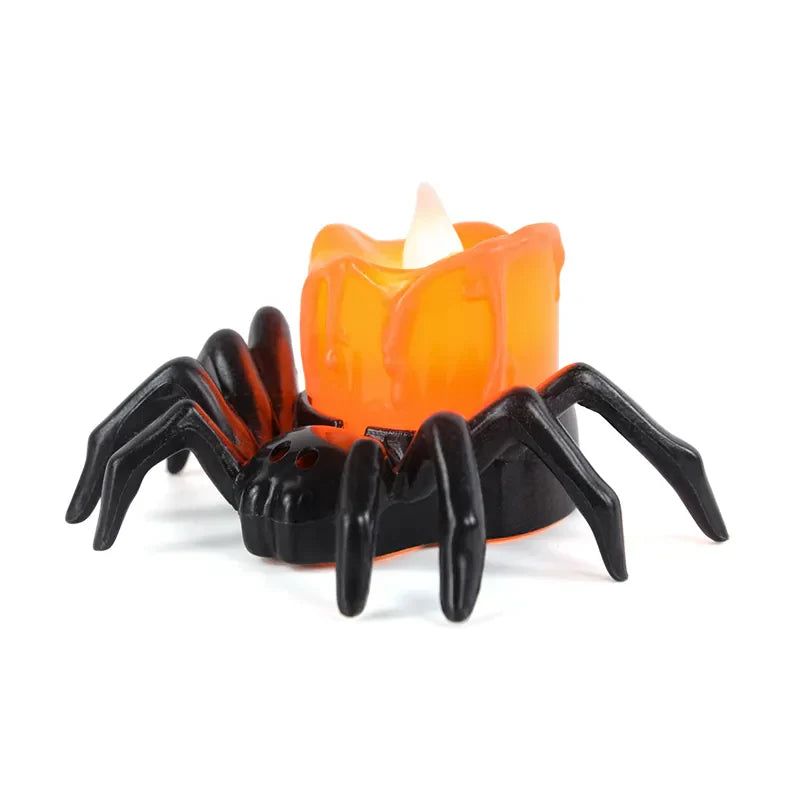Spooky Spider LED Decor Candle - Image 6