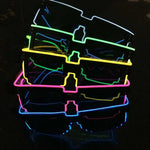 Flashing Luminous 8-Bit Stylish Party Glasses