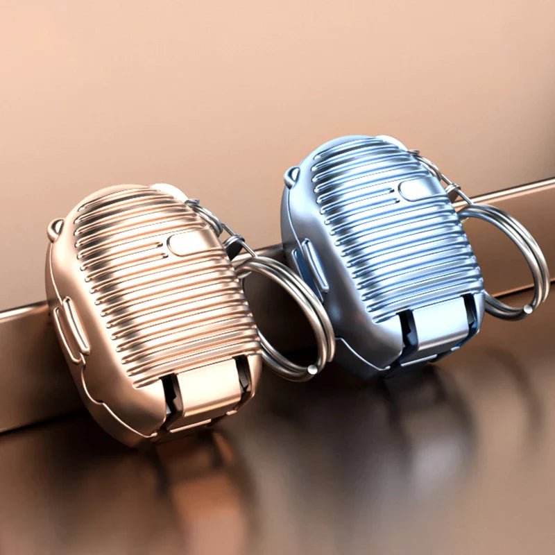 Pocket-Sized Easy Manicure Nail Clipper Keychain - Image 2