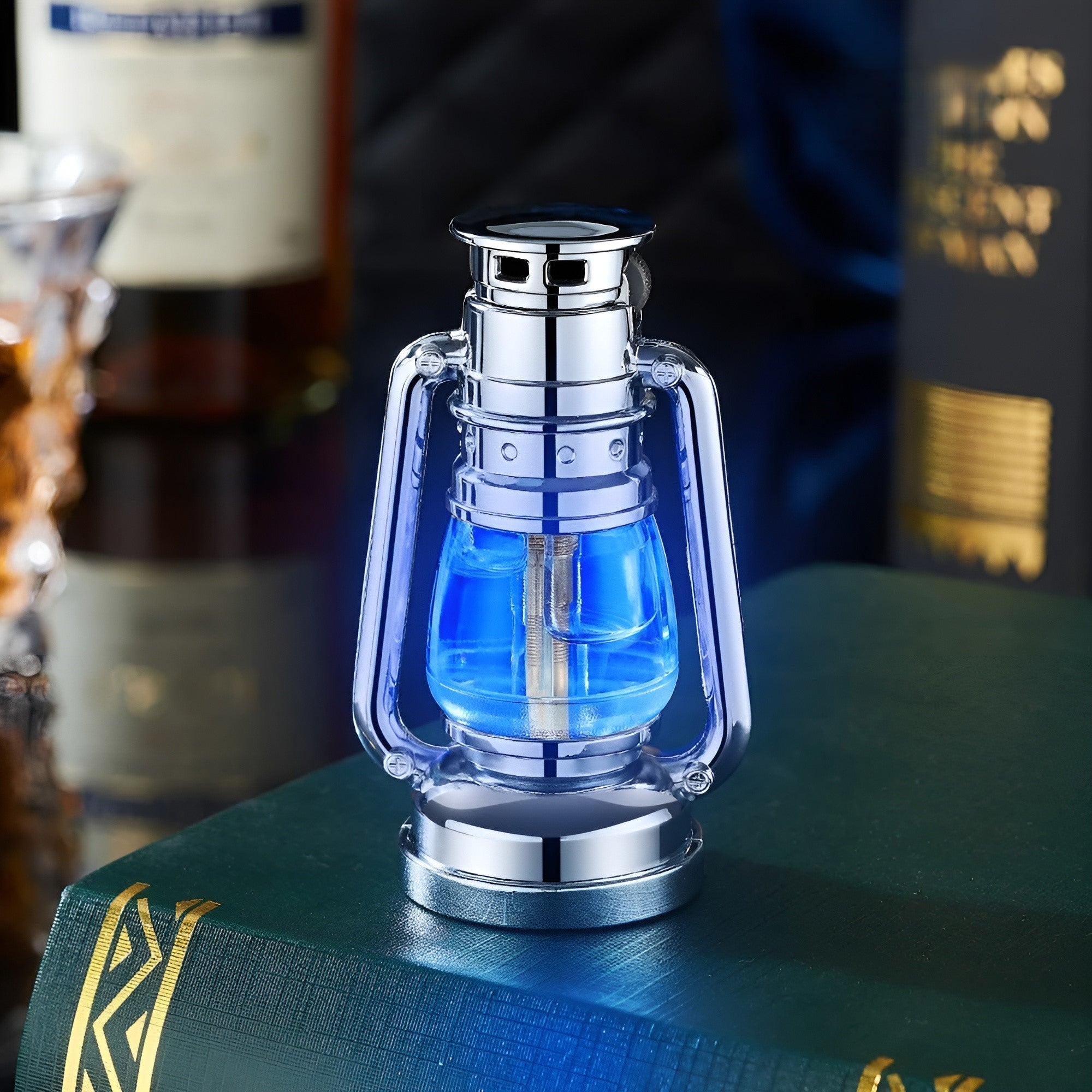 Mini Retro Flame Lantern Torch Lighter - Image 1