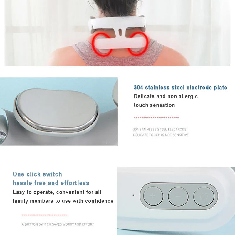 Intelligent Electric Heating Pulse Neck Massager - Image 7