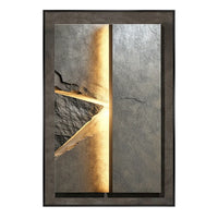 New Rock Texture Led Porcelain Wall Lamp - Image 7