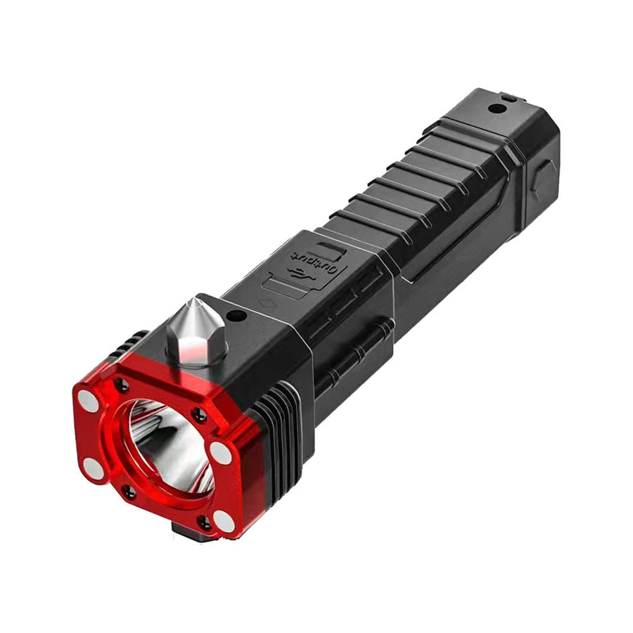 Multifunctional Heavy-Duty Magnetic Safety Rechargeable Flashlight - Image 6