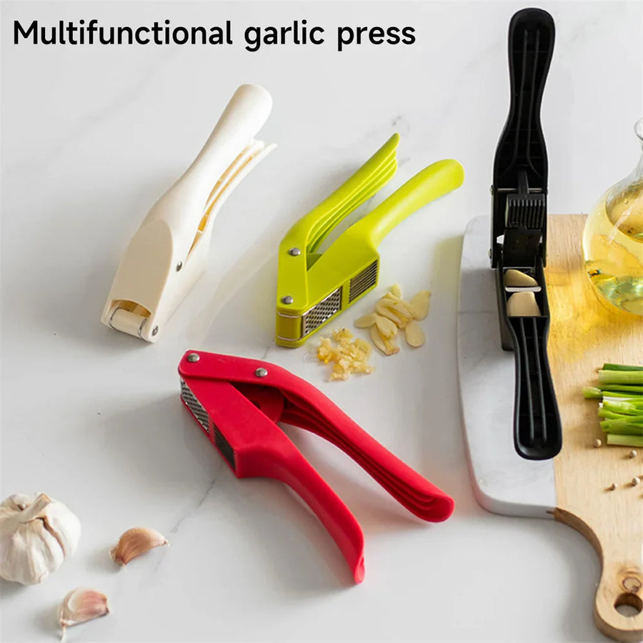 2in1 Garlic Crusher Slicing Kitchen Gadget - Image 1