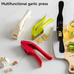 2in1 Garlic Crusher Slicing Kitchen Gadget