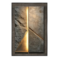 New Rock Texture Led Porcelain Wall Lamp - Image 8
