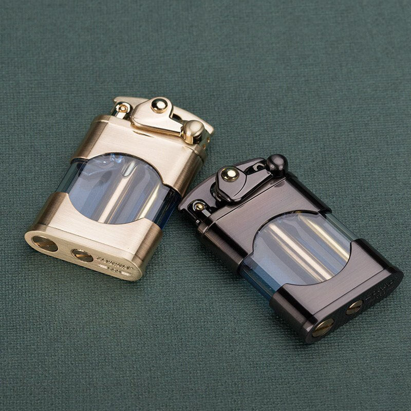 Elegant Retro Slim Metal Lighter - Image 3