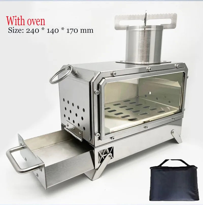 Camping Adventure Picnic Portable Firewood Stove - Image 9