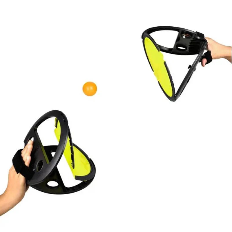 Interactive Racket Throw And Catch Ball Game