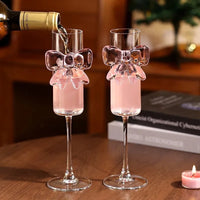 Pink Bow Cute Glass - Image 0