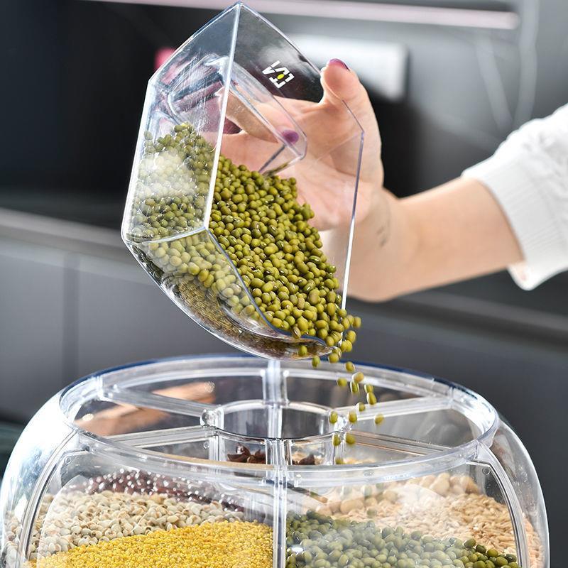 Rotating Grain Organizing Food Dispenser - Image 2