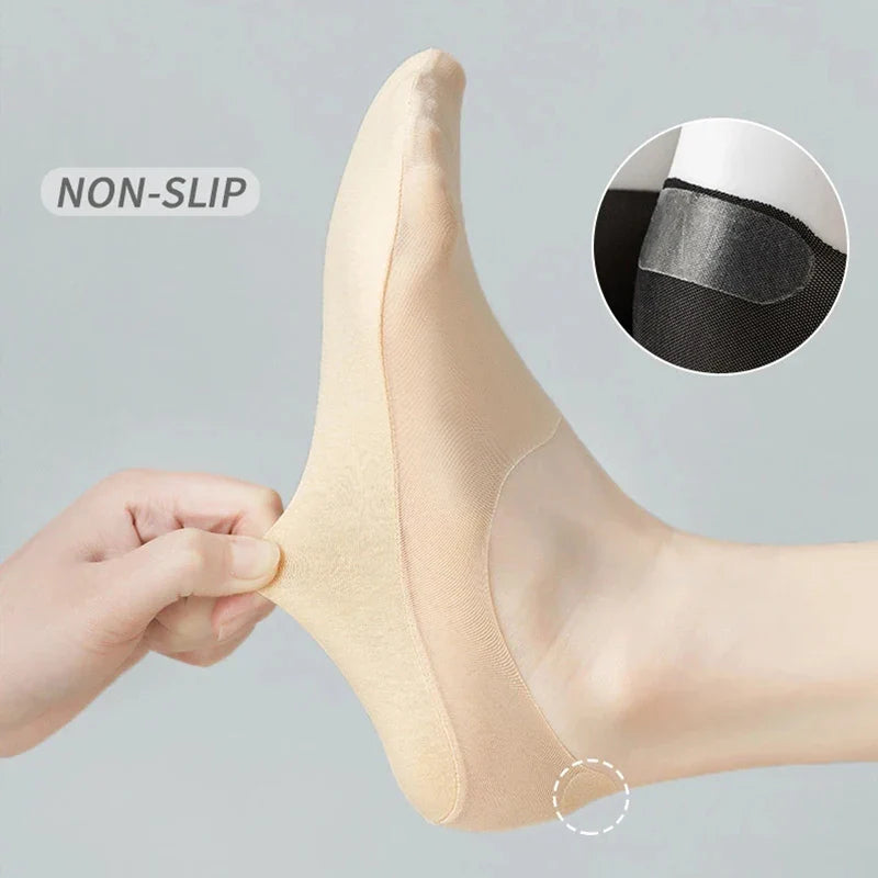 Invisible Breathable Mesh Anti-Slip Socks - Image 3