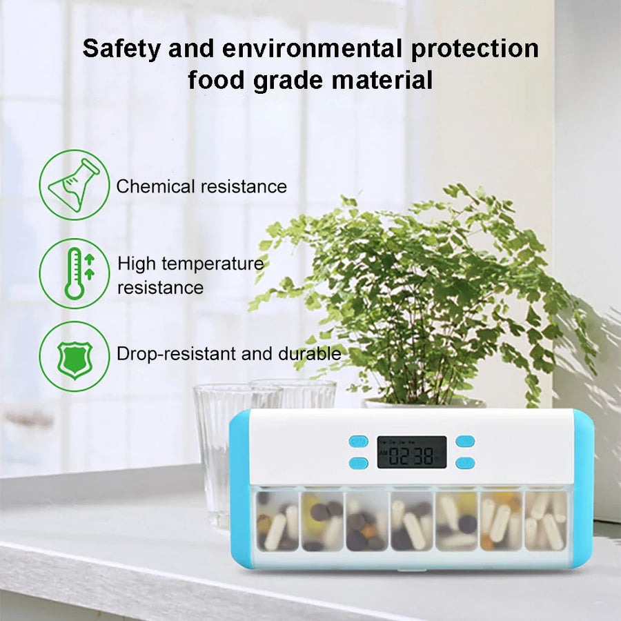 Automatic Alarm Smart Reminder Pill Organizer Box - Image 3